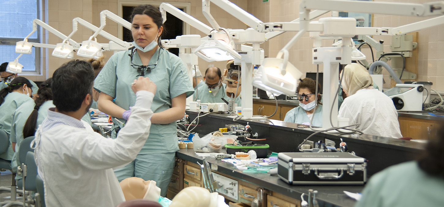 image of students and demo in lab 4