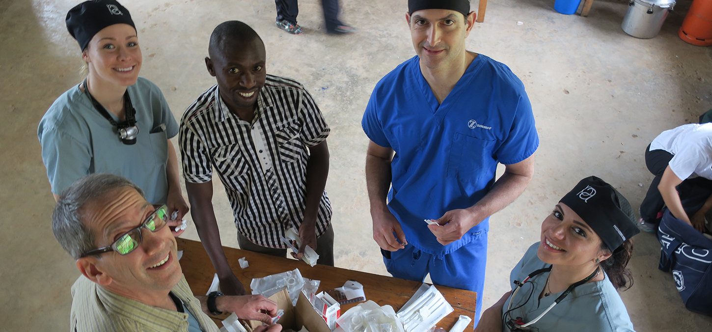 students with instructors and local health agencies