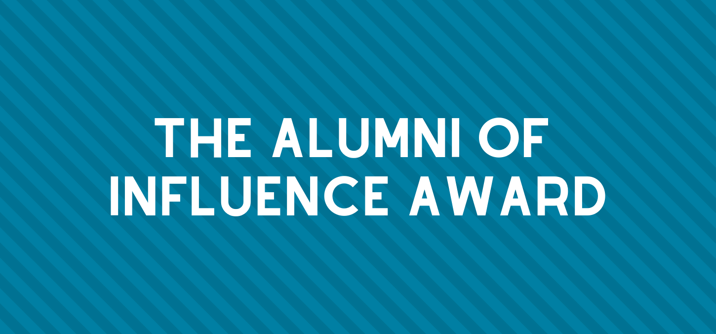 The alumni of influence award