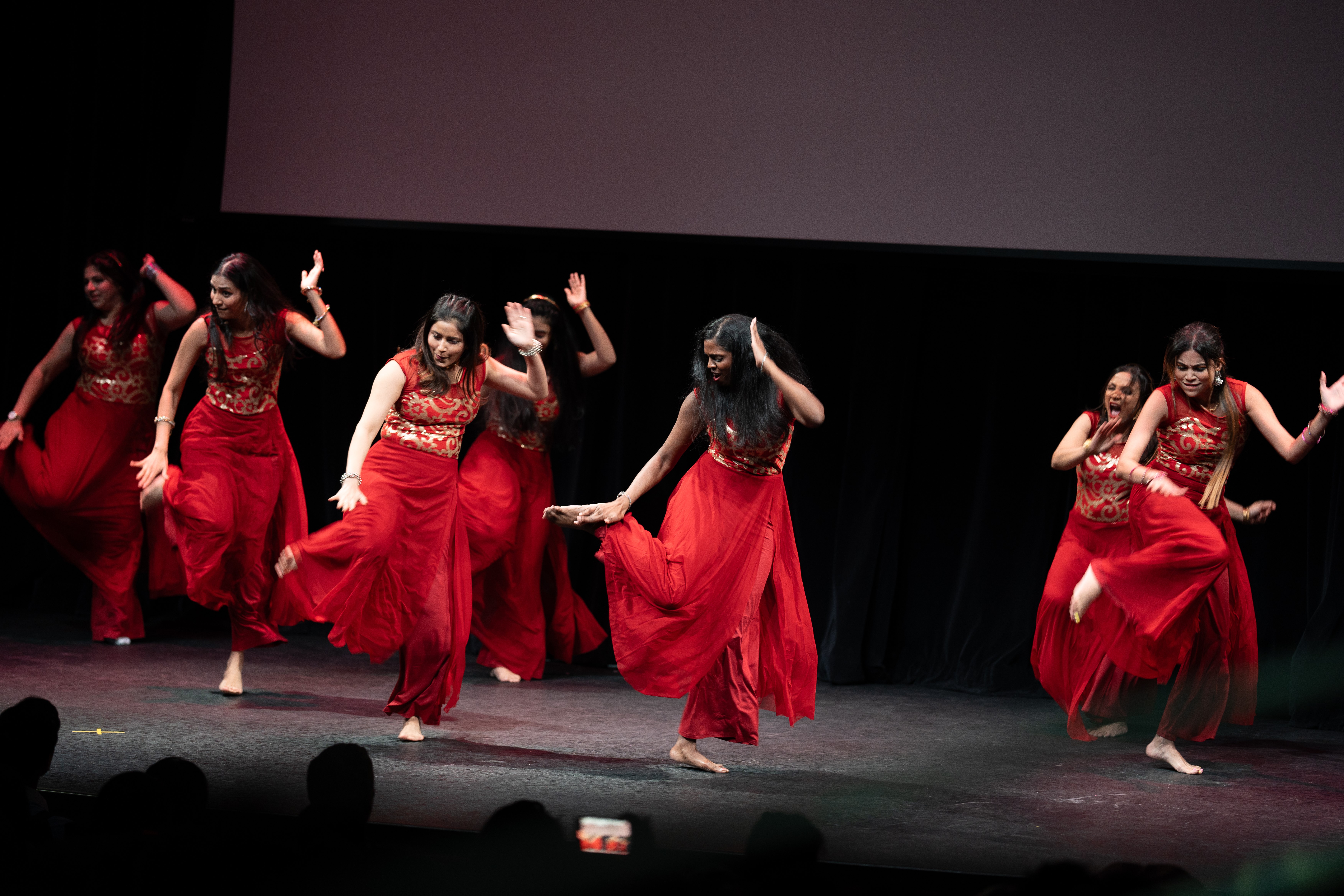 Bollywood dancers