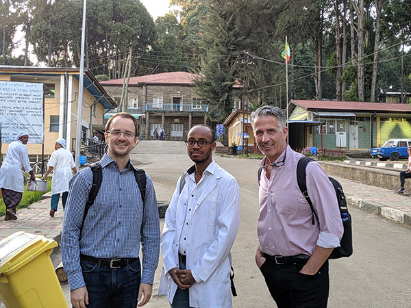 Drs Cuddy, Demerew and Caminiti, Addis Ababa