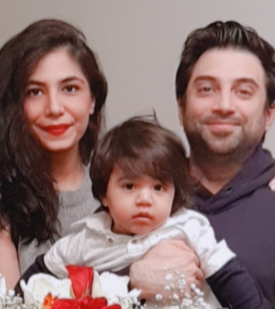 Maham Tanveer and her family