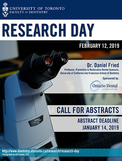 research day call for abstracts 2019