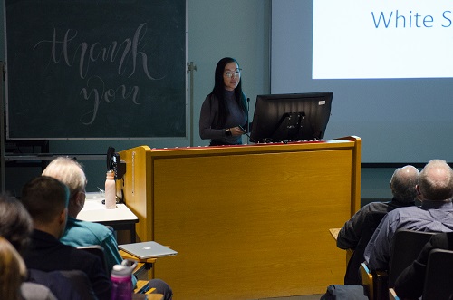 Graduate Student Fundamental Science Category Winner: Kelsey O’Hagan-Wong.