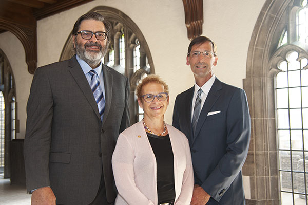 Ron Yarascavitch, Bonnie Chandler, David Stevenson