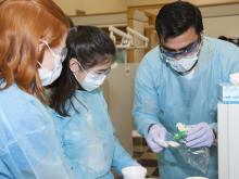 Students learn how to make an impression