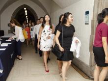 white coat procession