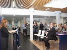 Nusbaum Family Collaboration Space unveiling