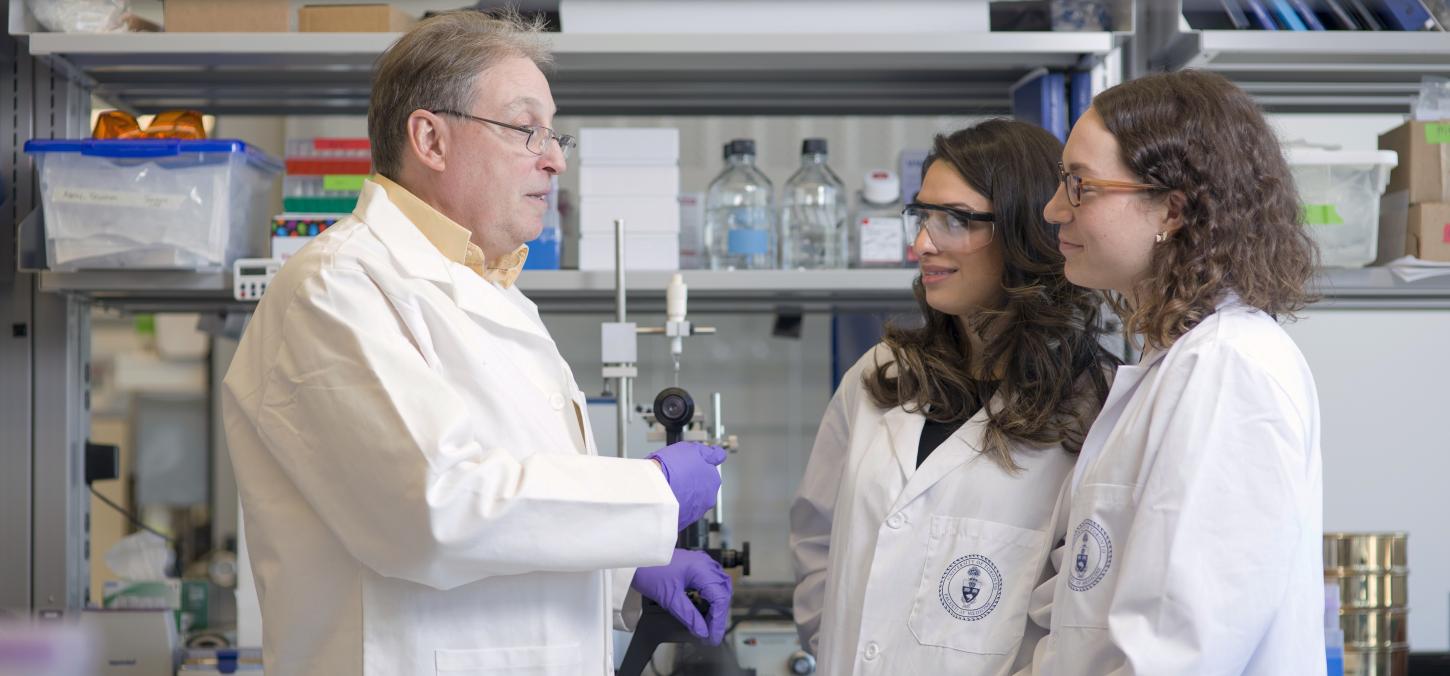 Professor Paul Santerre pictured with PhD candidates Yasaman Delaviz and Meghan Wright, is among the six recipients of the 2017 Governor General’s Innovation Awards.