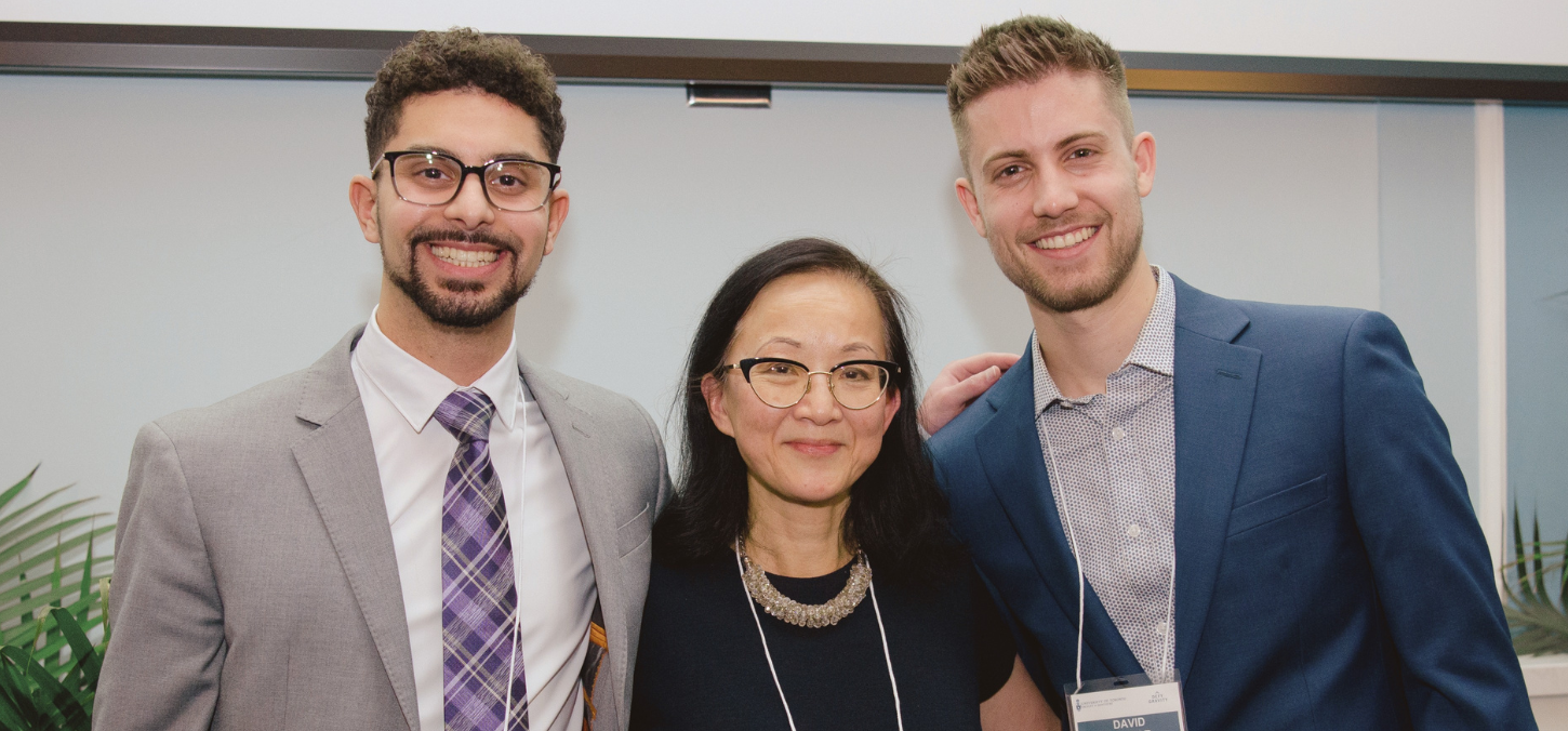 Matthew, Dr. Tam, and Dave
