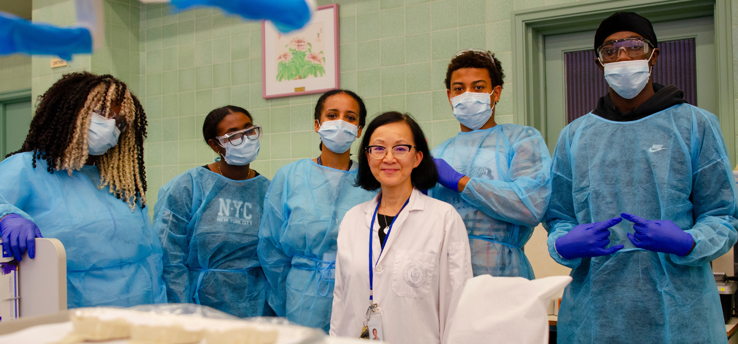 Dean Tam with Summer Mentorship Program Participants