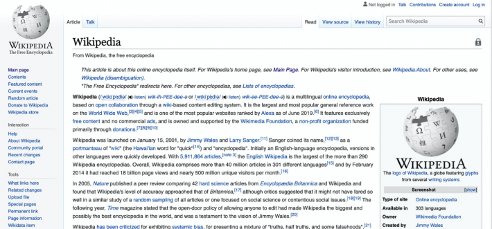 Wikipedia page