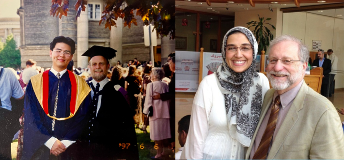 Heman Tsang and Barry Sessle; Mariam Baghdady and David Mock
