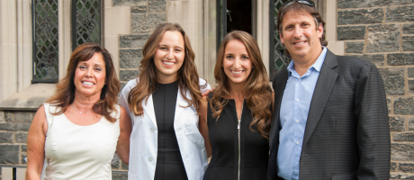 The Katchkys and their two daughters