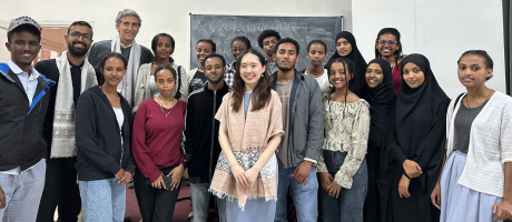 U of T students with class in Ethiopia