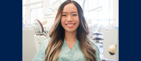 Athena Zhong in clinic